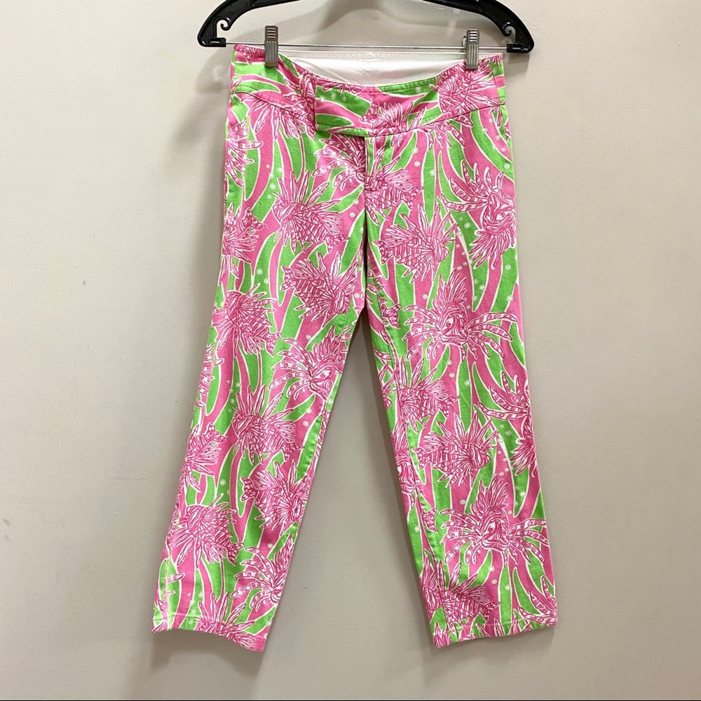 Lilly Pulitzer | Lion Fish Easy Tiger Capri